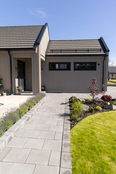 Villa Betonghelle m/fas 300x300x50 Grå