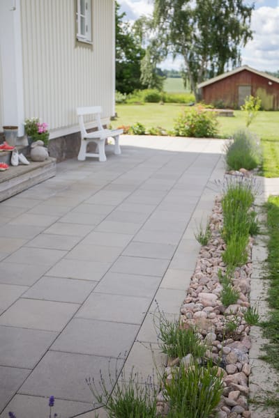 Villa Betonghelle m/fas 300x300x50 Grå