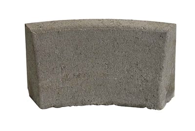 Hagekantstein Grå Utvendig Bue