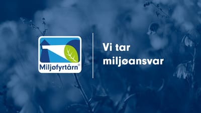 Vi tar miljøansvar!