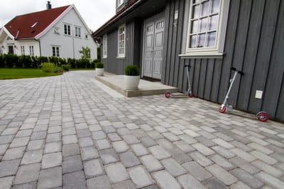 Labyrint Gråmix 5 cm