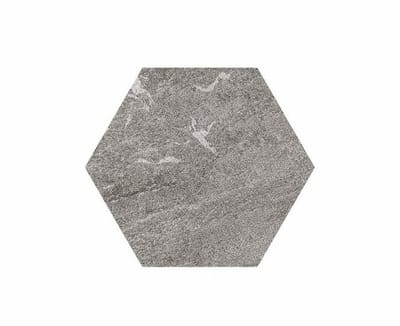 Helle Heksagon Gråmix