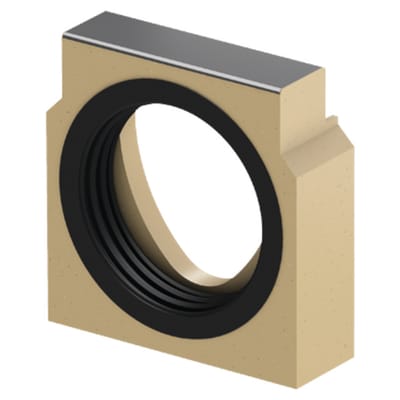 Aco Multiline V-100 Endevegg m/Utløp 110mm.