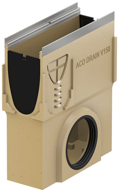Aco Multiline V-150 Sandfang m/Galv.Ramme L=0,5m.