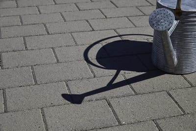 Torg Belegningsstein Grå 6 cm
