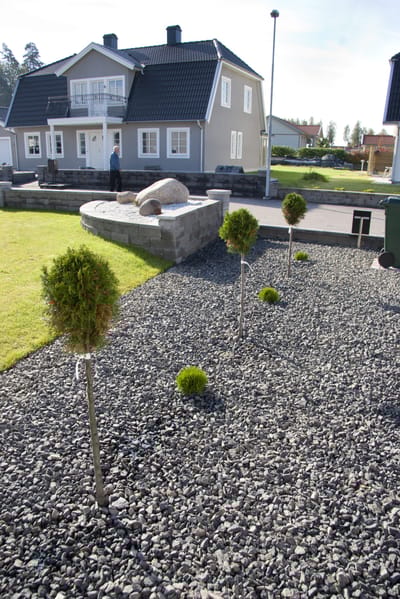 Dekorstein Knust Granitt Grafitt 11/16 mm 15 kg