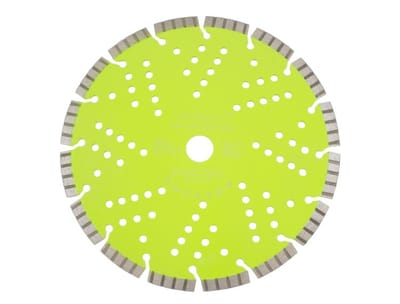 Diamantblad Turbosegment 230/22,2 mm Bosun Grønn