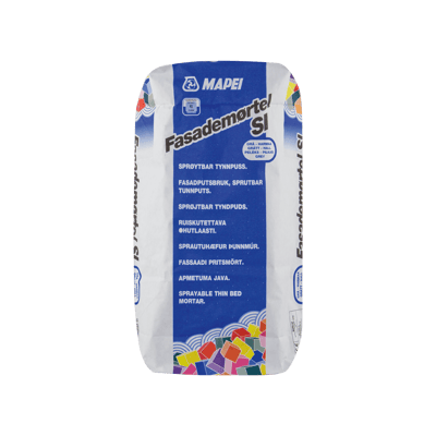 Fasademørtel SI Grå 25 kg