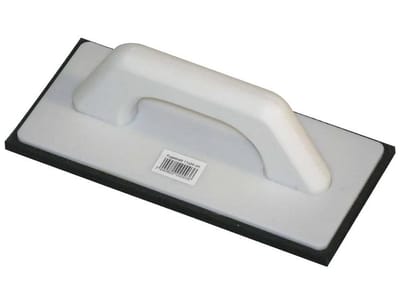 Fugebrett Sort Gummi 14x28 cm