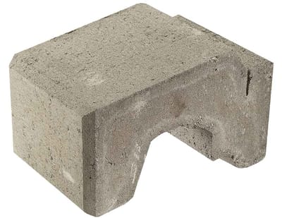 Ministøttemur Grå Helstein