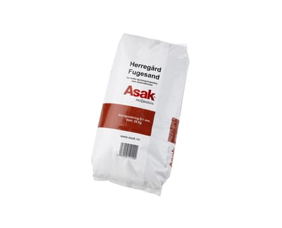 Fugesand Herregård 0-1 mm 25 kg