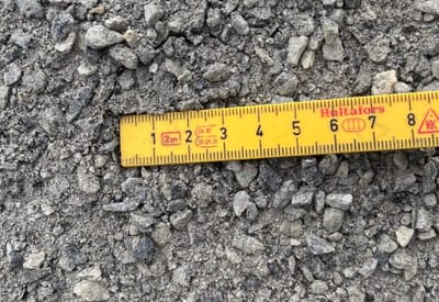 Strøsand 2-5 mm 1400 kg