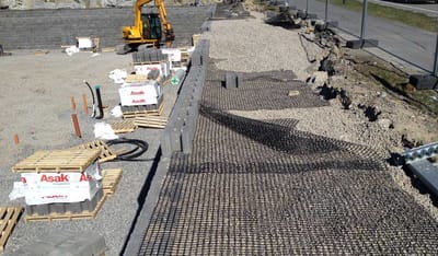 Jordarmeringsnett E’Grid 50R 1,3x25 m