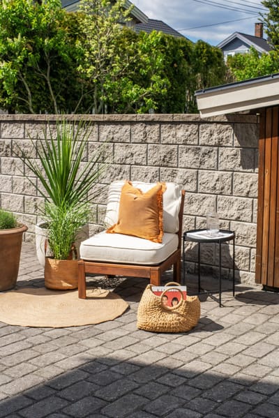 Støttemur Knekt Grå Helstein