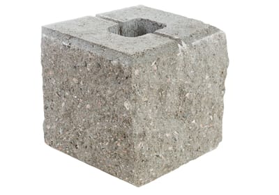 Støttemur Knekt Grå Halvstein