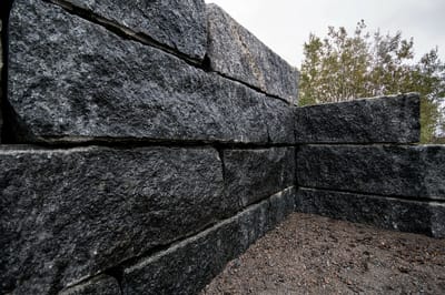 Larvikitt Murblokk 40×FL