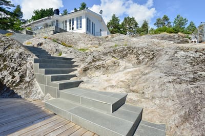 Alta Skifertrinn Saget 35 cm×fl×20-30 mm