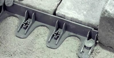 Plastkantstøtte