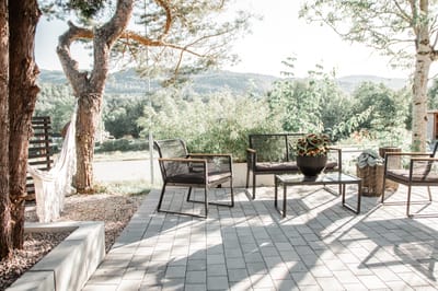 Torg Belegningsstein Gråmix 6 cm