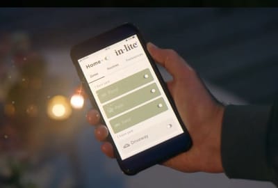 Styr In-Lite lysene dine via en app.