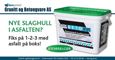 Nye slaghull i asfalten? Vi har løsningen.