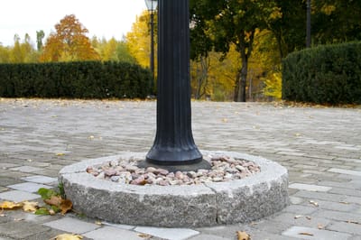 Dekorstein Natursingel Grå/Rød 16/40 mm 15 kg