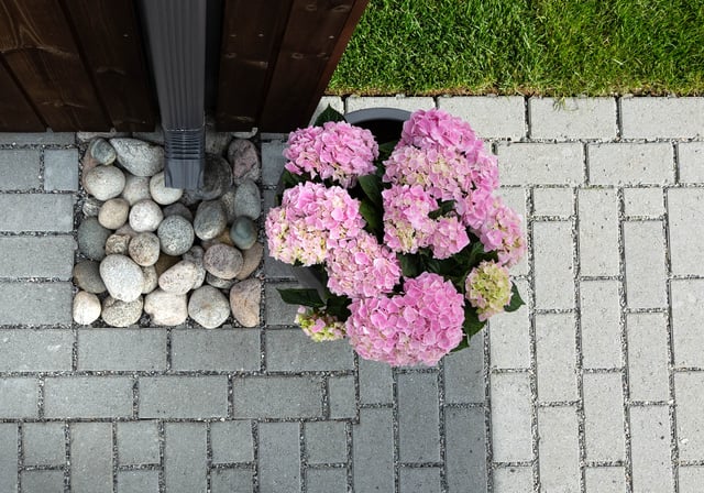 Arena Dren Belegningsstein Grå 6 cm