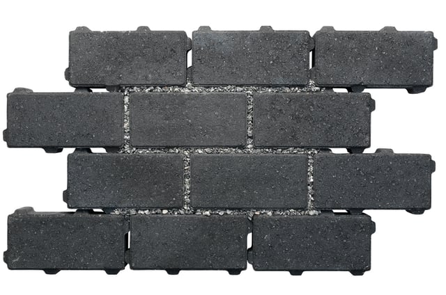 Arena Dren Belegningsstein Koksgrå 6 cm