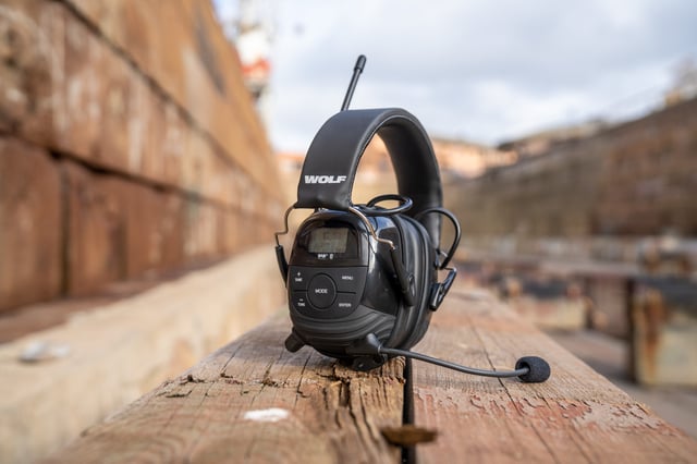 Wolf Headset Pro - Hørselvern med Mikrofon