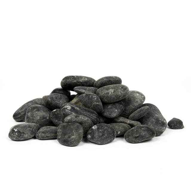 Dekorstein Svart polert 20/40 mm 15 kg
