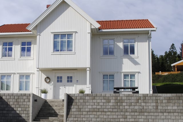 Ministøttemur Grå Hjørnestein nr. 3