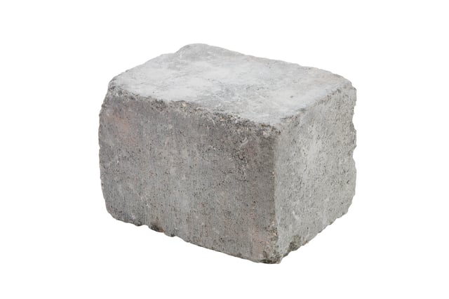 Rådhusmur Tromlet Gråmix Halvstein/Kant